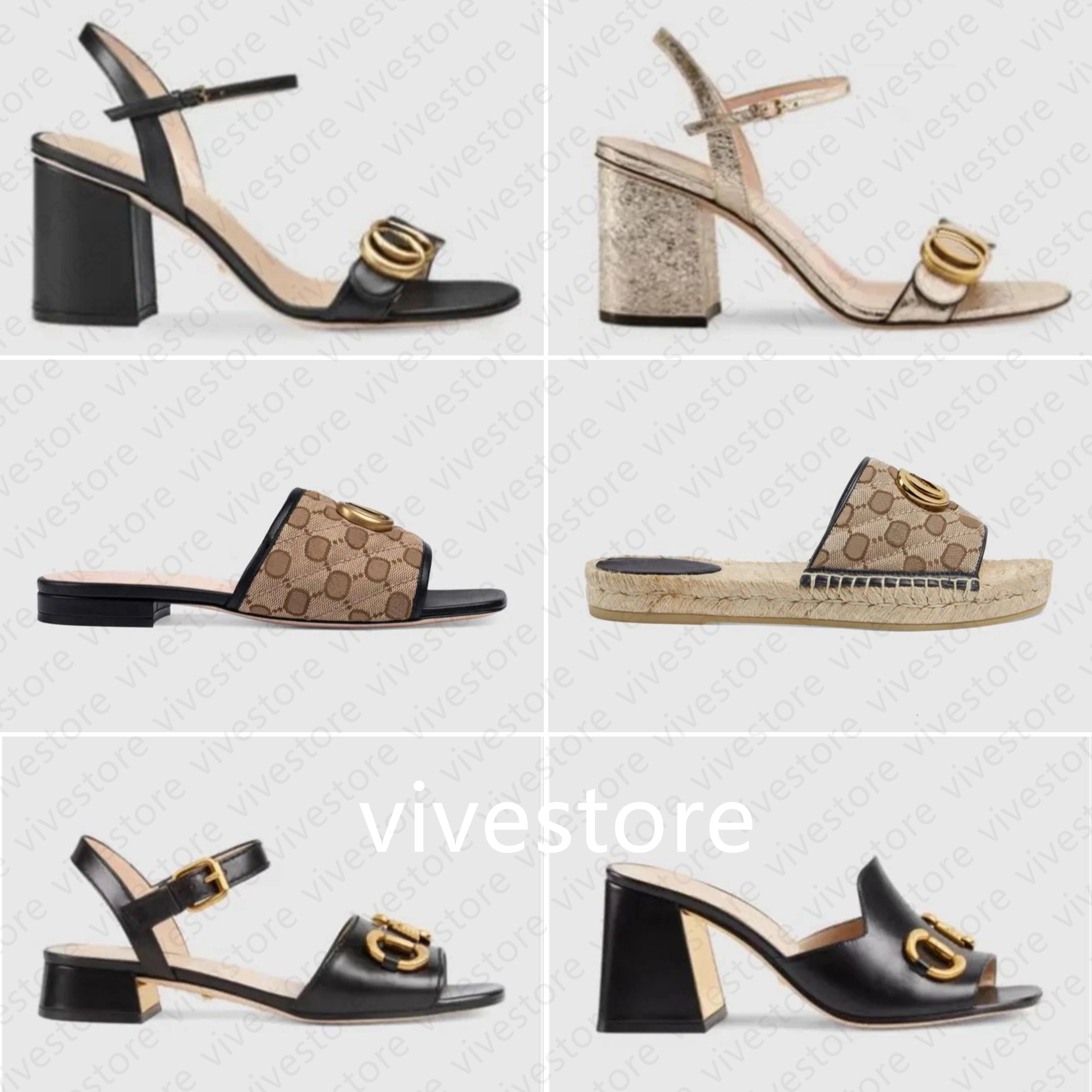 shoes designer sandals women heeled sandals summer women slingback heels New electric flat slippers fabric imported Size 35-42 e9