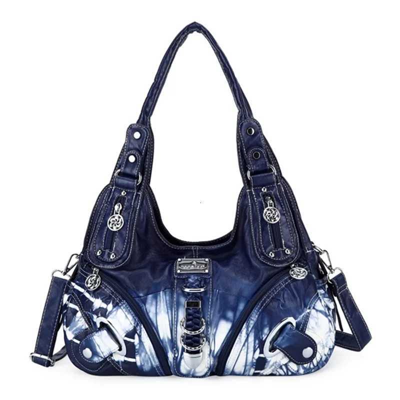 Bag Women Shoulder Bag Top-handle Handbag Fashion Tie-dye Satchel Dumpling Pack Shoulder Bag Tote BagW251112