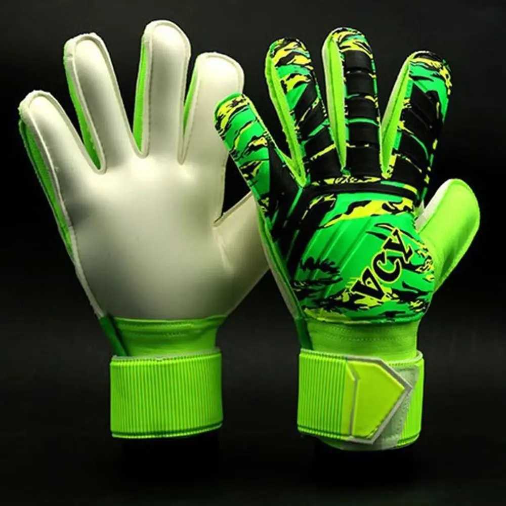 Anti-Slip Soccer Goalkeeper Gloves Wear Resistant Colorful Football Goalie Gloves Waterproof Breathable Latex Soccer GlovesW251112
