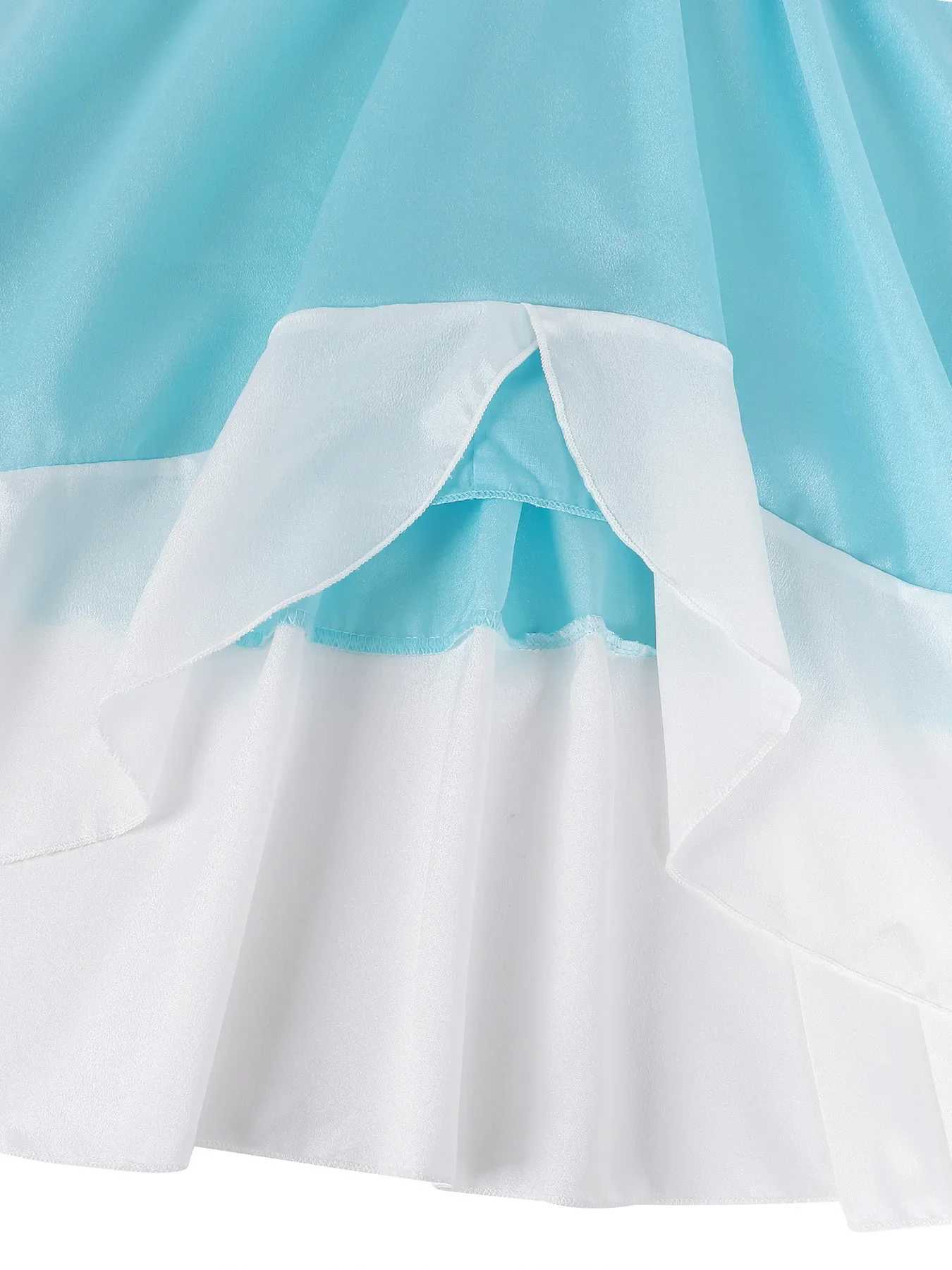 Disney Peach cosplay Rosalina Dress childrens party dressXJ250411