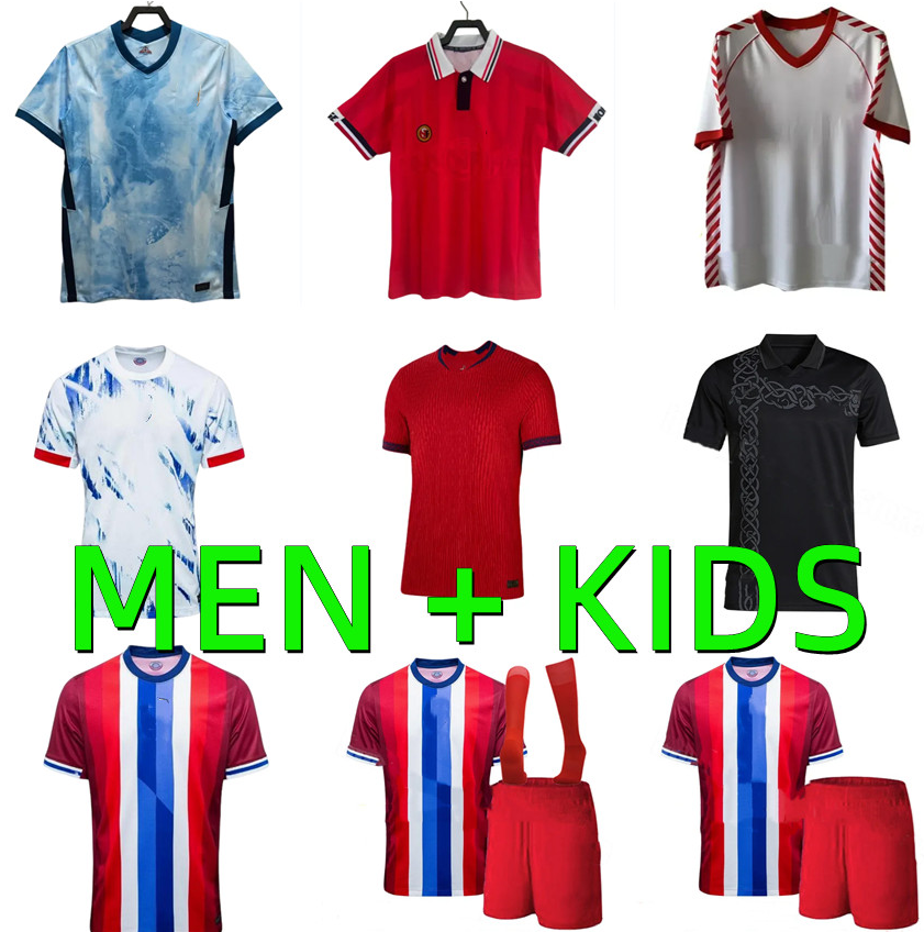 Norwaies 2025 2026 NorwayS Soccer Jersey Haaland Odegaard STRAND LARSEN sorloth BERG AJER 25 26 Player version 1998 2000 Vintage Retro Football shirt 1984 Men kids