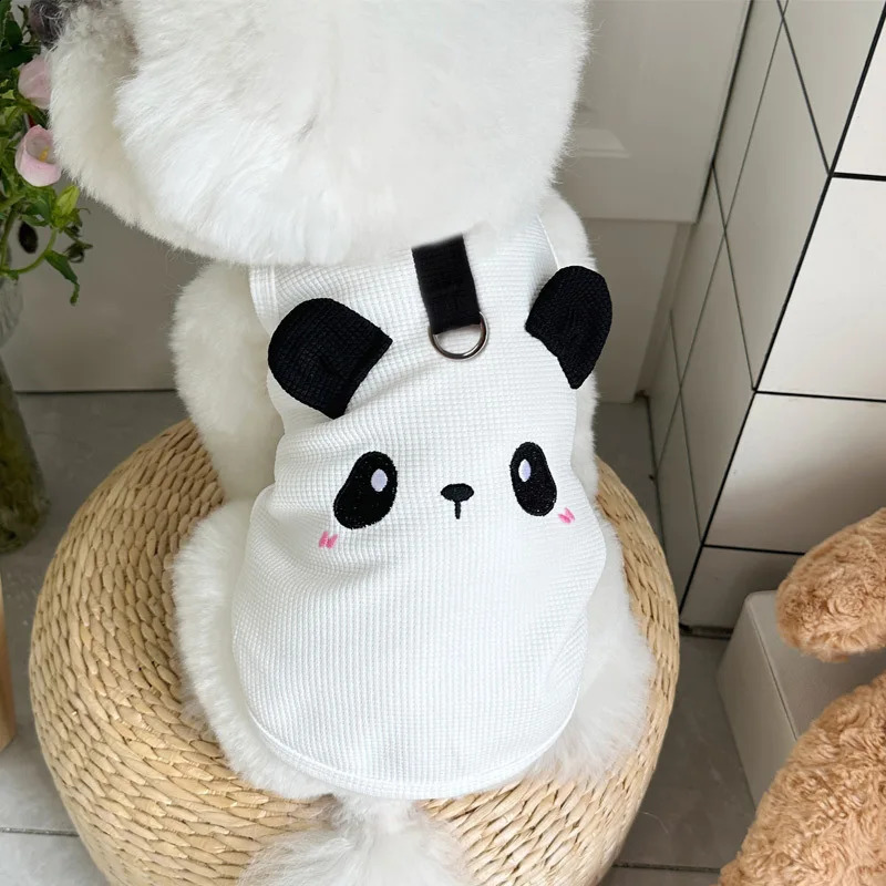 Summer Dog Clothes for Small Dogs Thin Cute Dog Vest Puppy Clothes Breathable Chihuahua Clothes Cat Vest Pet Supplies 250407