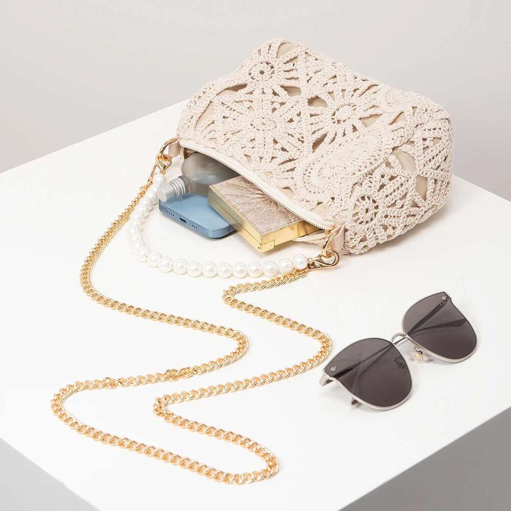 Boho Beach Women,Pearl Bag,Wicker Bag,Premiun Style Tote Bags for Ladies,Vacaition Outfits Women, Travels Must Haves