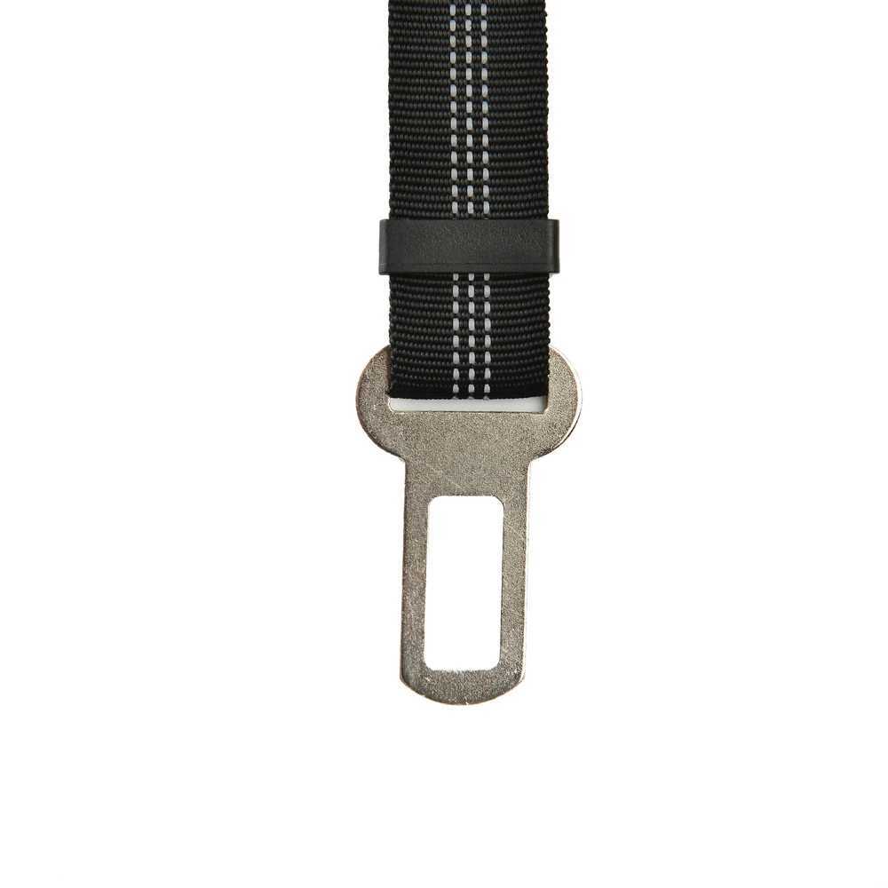 Durable nylon dog seat strap suitable for small dogs adjustable reflective elastic lead small dog wagon safety rope French bulldog Y250412