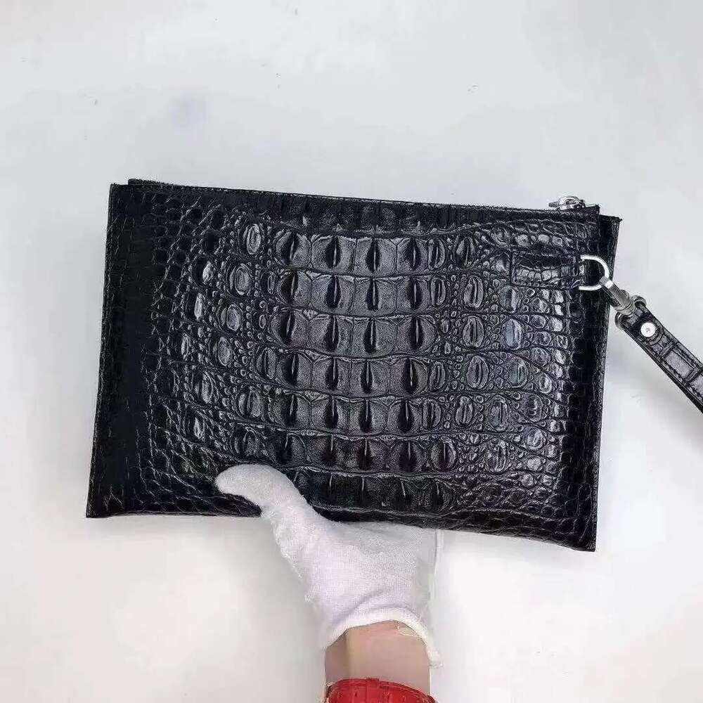 New Fashion Men Day Real Crocodile Genuine Leather Clutches Alligator Handbags Male Brand Wallets Purses Clutch
