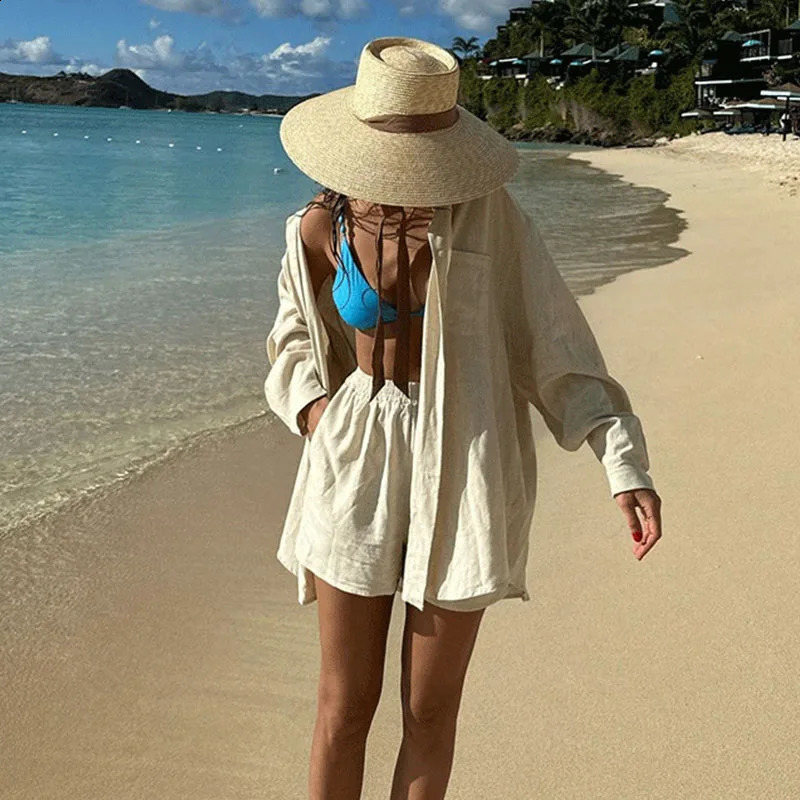 Women Wide Brim Straw Hat with Chin Strap Summer Sun Hats UV Sun Protection Beach Hat Wind Lanyard UPF Derby Travel Hat 250408