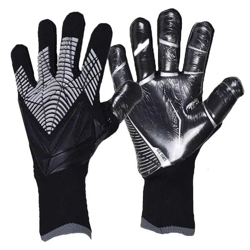 Silicone Soccer Goalkeeper Gloves Anti-slip Goalie Glove Football Goalie Gloves Finger Protection Soccer Equipment All For FootbW251112