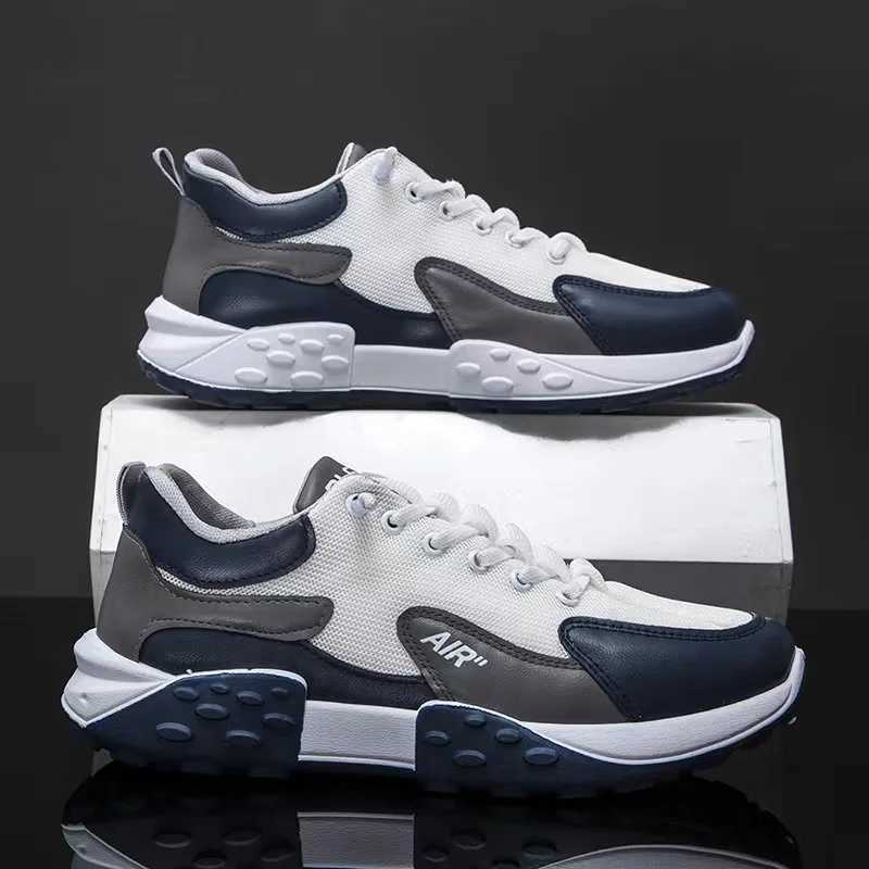 Thick soled dad shoes mens 2025 Korean version running Forrest Gump shoes fashionable breathable sports shoes men W250412