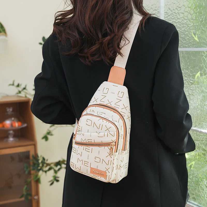 Women Bag new fashion Chest Bags for Women Ladies Sling Pack Chest Pack PU Leather Crossbody Bag Short Trip Shoulder Bags LuxuryT2511112