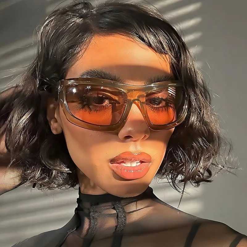Rimless Y2K Sunglasses for WomenMen Wrap Around Sun Glasses Trendy Cool Shades UV400 Protection Shades for Outdoor Beach Z250411