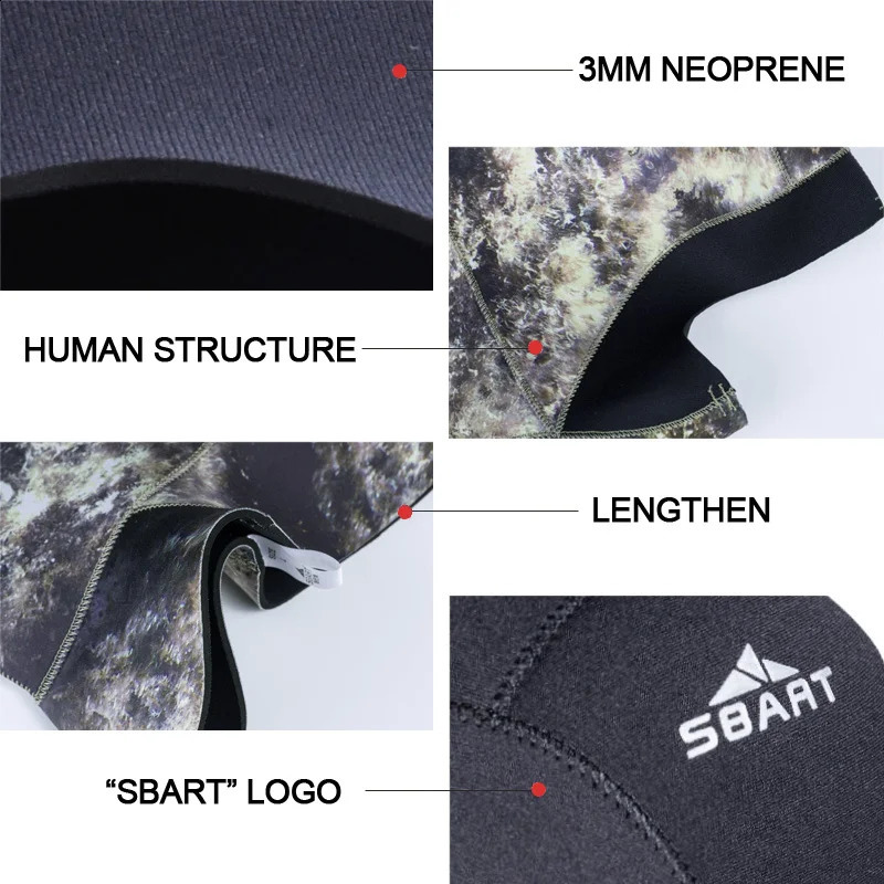 3mm Diving Caps Neoprene Scuba Diving Hood with Shoulder Sun Protective Swimming Warm Cap Snorkeling Surfing Hat Jellyfish 250411
