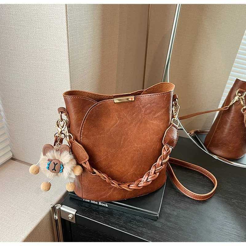 Popular Classic Leather Womens Handbag High-End Luxury Brand Trendy Elegant Accent Commuter BagW251111