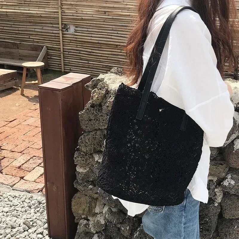 Women's Shoulder Leather Handbags Canvas Top-Handle Bag Lady Crossbody Bags For Women Casual Fashion