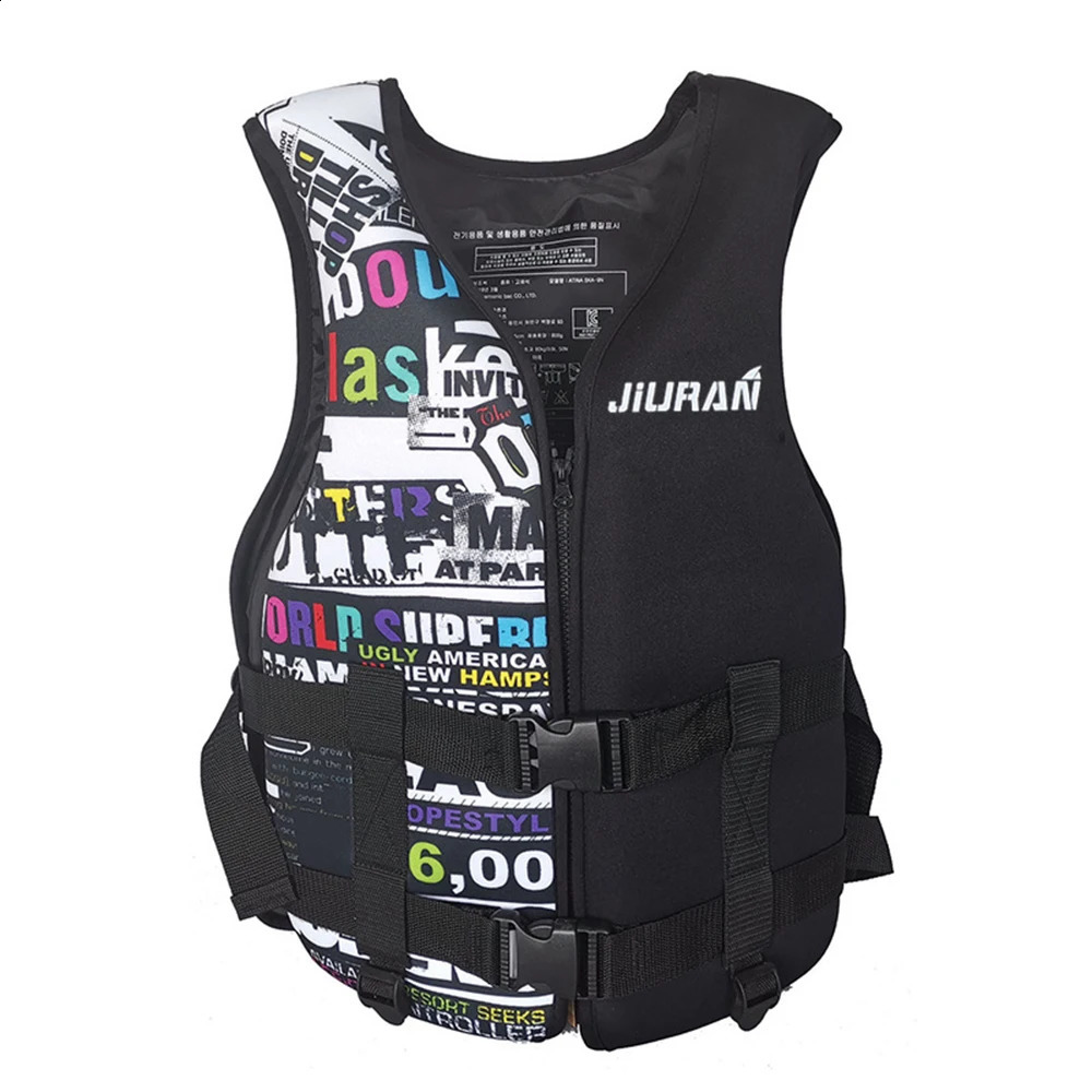 Life Jacket for Adults and Children Buoyancy Vest Water Sport Swimming Boat 250411