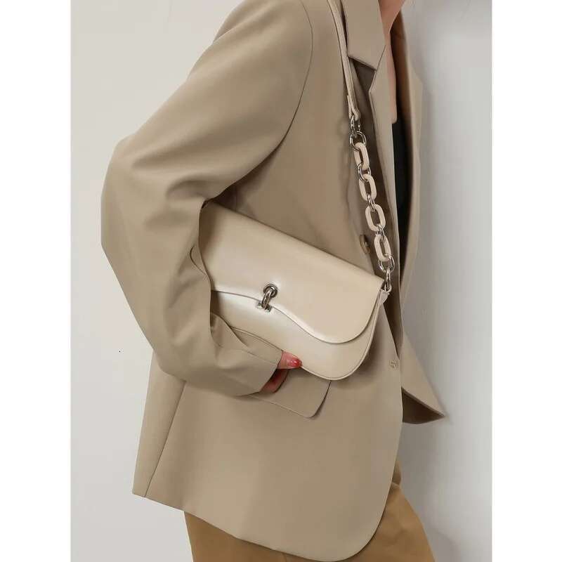 Designer Bag Jonlily Women Genuine Leather Shoulder Female Fashion Handbag Totes Casual Crossbody Daybag Underarm Bag Purse -Kg1704