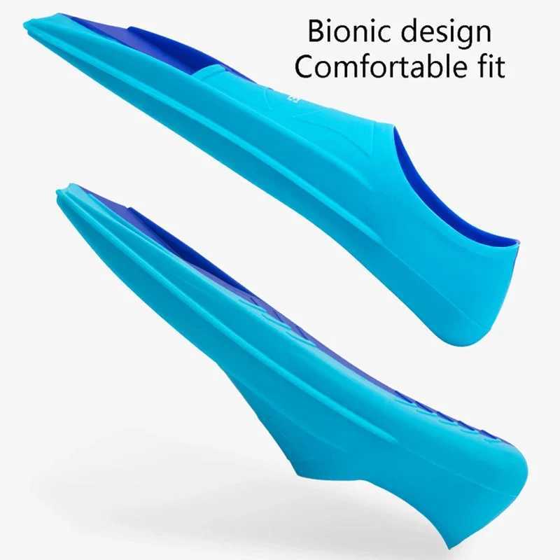 Swimming fins Adult and child specific duck foot training lapel professional freestyle diving foot swimming equipmentY250412