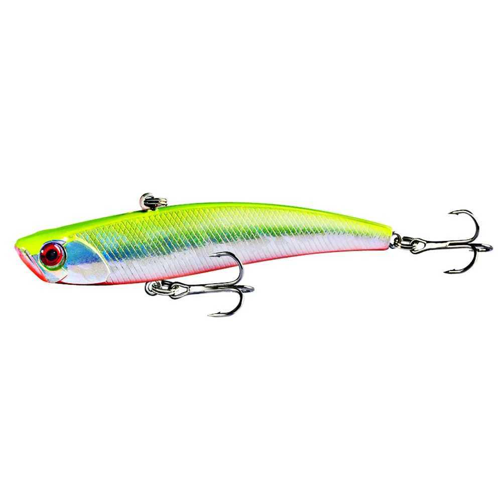 1Pcs 9.5cm 23g VIB Fishing Lure Winter Ice Crankbait Artificial Vibration Hard Bait All Depth Bass Pike Pesca Fishing Tackle Z250411