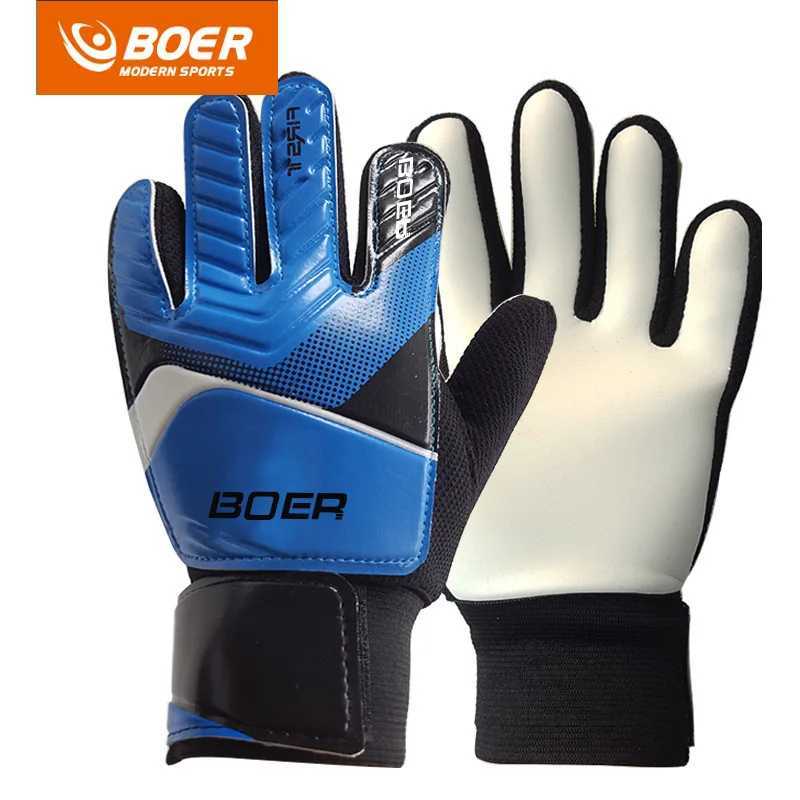 Children adult football fan goalie gloves Non slip foam football gloves suitable for 7-15 year old boy goalie glovesXJ250412