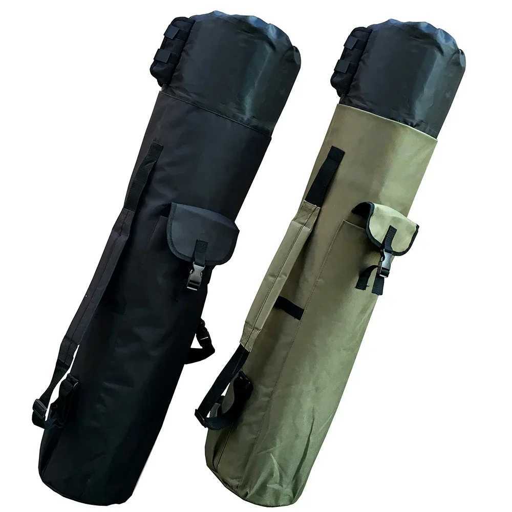 Collapsible Oxford Cloth Fishing Rod Case Fishing Tackle Storage Lure Bag Fish Outdoor Fishing Rod Travel Carry Case Pesca Z250411