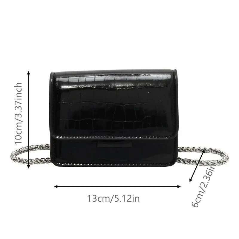 This Year's Super Small 2025 Summer Popular Versatile Chain Messenger Fashion Mini Square Sg Bag