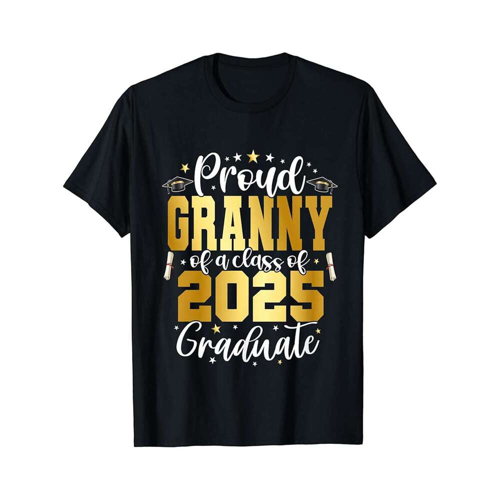 Designer T shirt Graduation Gifts for Senior 2025 Shirt Retro Class of 2025 - 220g T shits