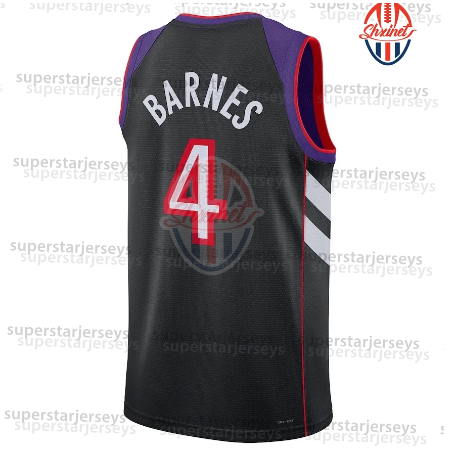 Personalized Custom 2025-26 CITY Jersey Scottie Barnes RJ Barrett Gradey Dick Ochai Agbaji