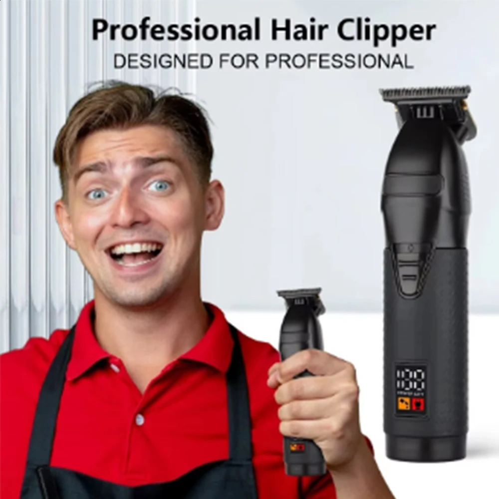 Clipper for Men Wireless Barber Trimmer Electric Shaver Professional Mens Hair Cutting Machine 250403 C260312
