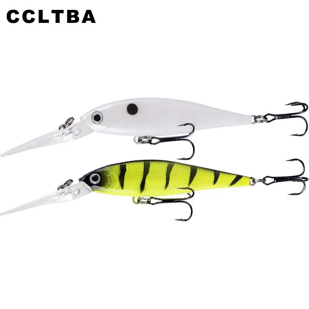 CCLTBA Deepwater Minnow Baits 11.5cm 10g Hard Lures Fishing Long Bill Crankbait Minnow Wobbles Artificial Fishing Tackle Z250411