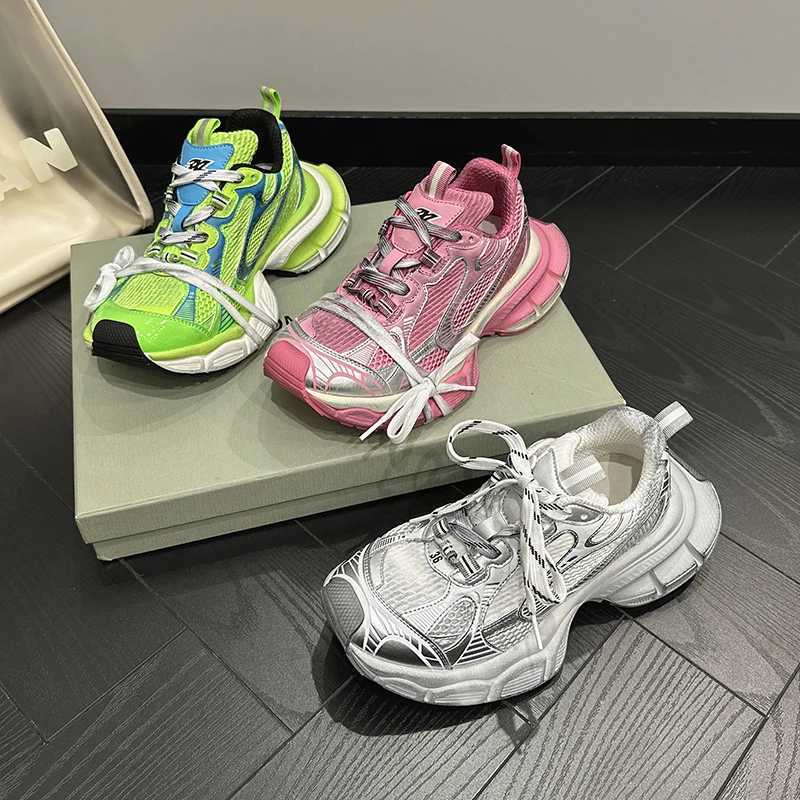 Leather Casual Sneakers Chunky Platform Sports Shoes for Wen 2025 Fashion Tennis Chic Elegant Luxury Designer Athletic Shoe Z250411