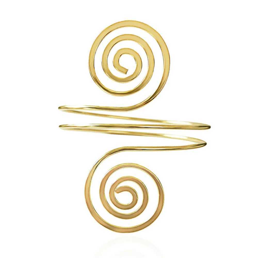 Open Upper Arm Cuff Armband Women Bangle Bracelet Pulseras Acero Inoxidable Para Mujer Stainless Steel Jewerely Joyera Mujer C250411