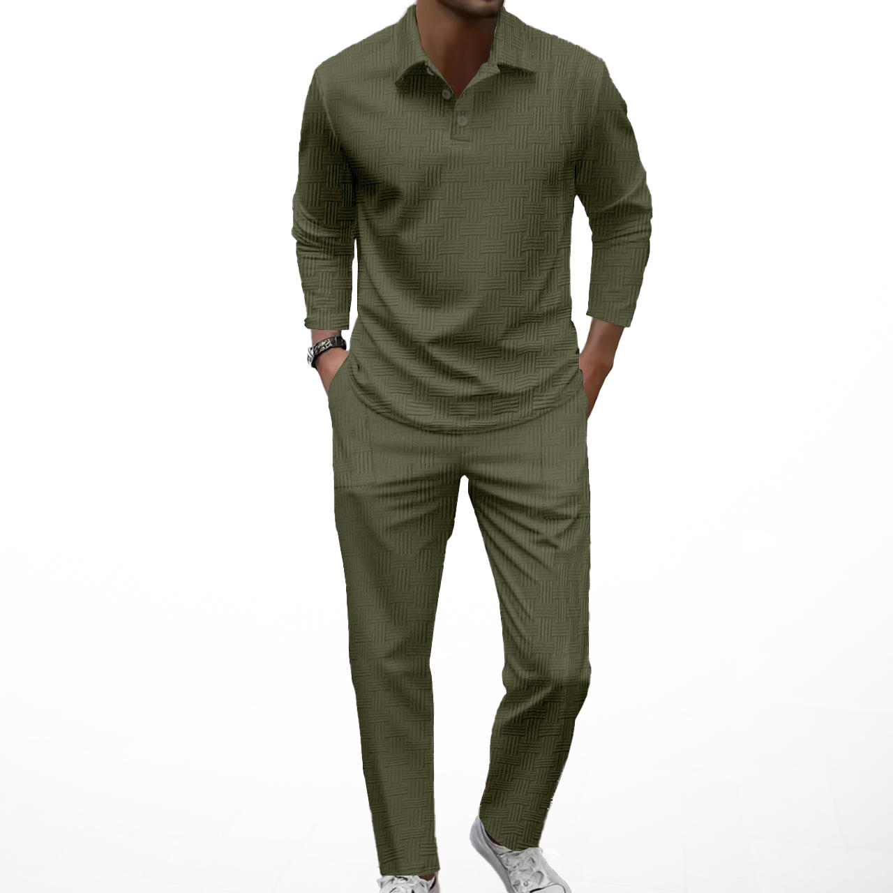 Sports Tracksuits men Two Peice Sets Gym Trouser Suits Chic Matching Set man 2 Pieces Clothing Fitness Pant Suit Sweat Wear Outfits