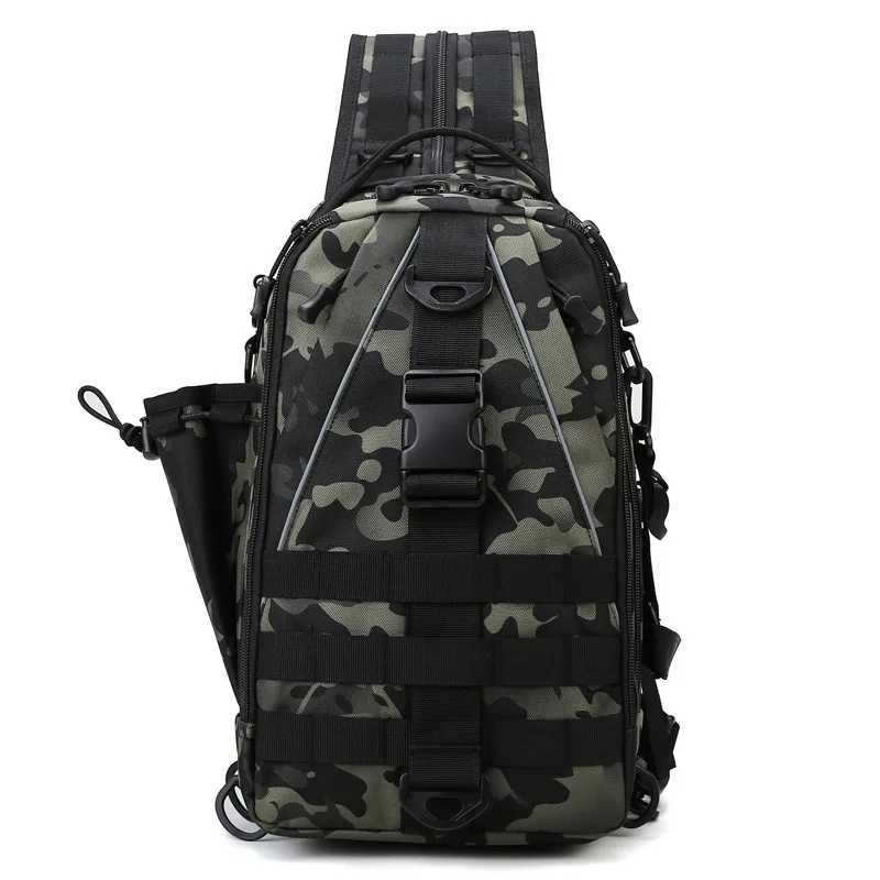 Military Tactical Backpack Army Camouflage Molle Shoulder Bag Outdoor Sports Riding Hiking Camping Hunting Waterproof Daypack Z250411