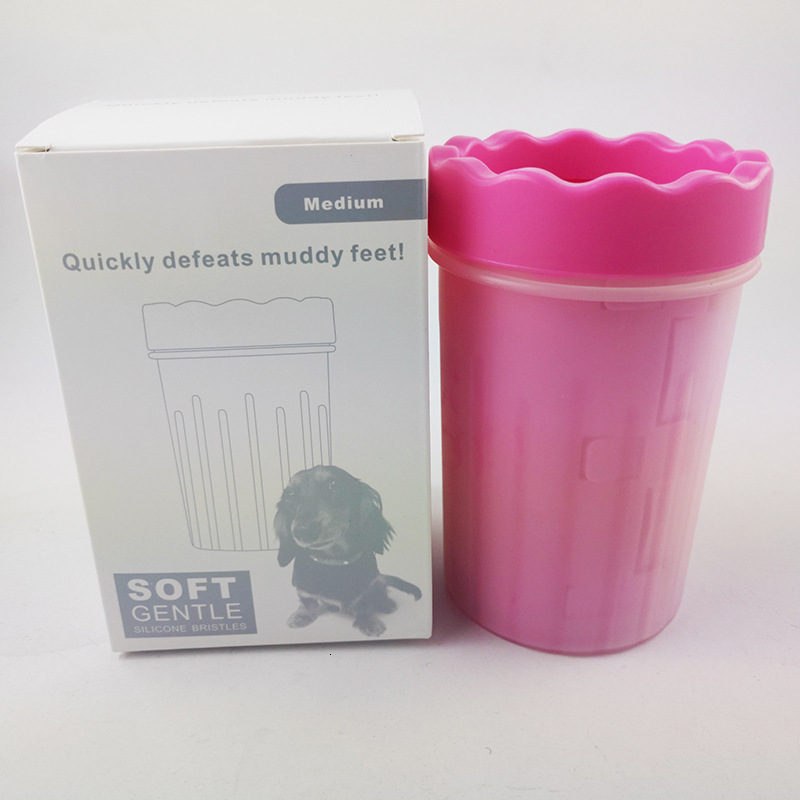 Spot cross-border e-commerce pet foot washing cup, dog paw cup, cleaning and beauty tools, brush supplies, dog foot washing machine