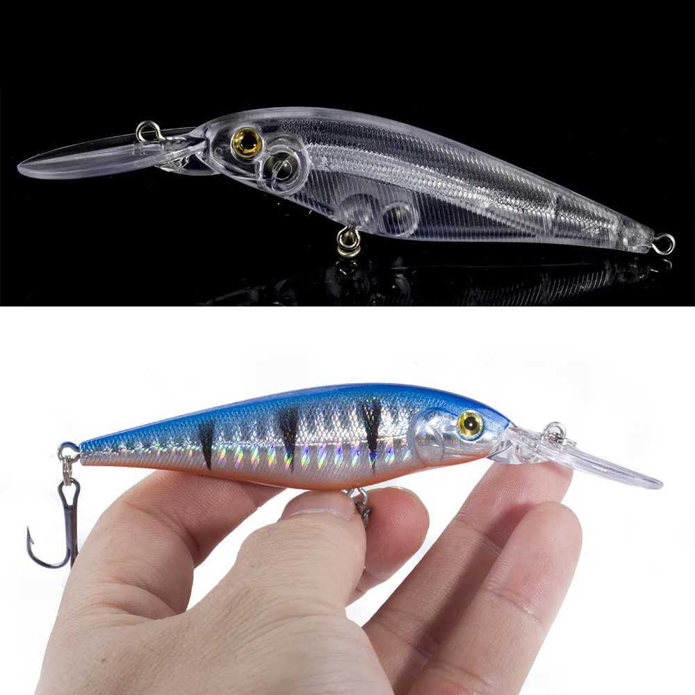 NEW 11cm 10.5g Hard Bait Minnow Streak Fishing Lures Bass Fresh Water Hook Diving Perch Wobbler Jerkbait Z250411