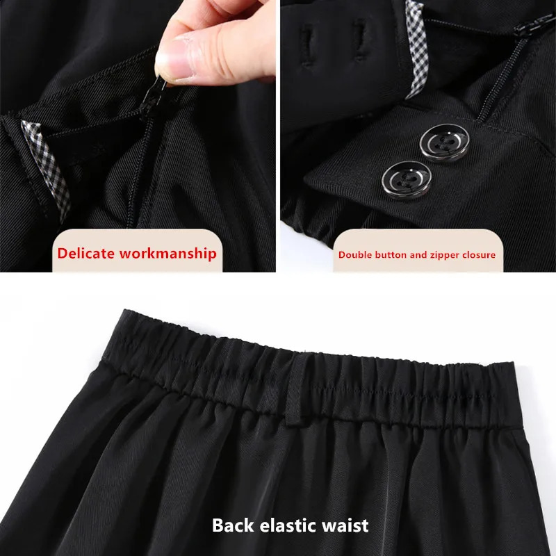 Womens Spring/Summer High Waist Weight Loss Straight Leg Wide Leg Pants Fashion Casual Pendant Floor Trouser 250408