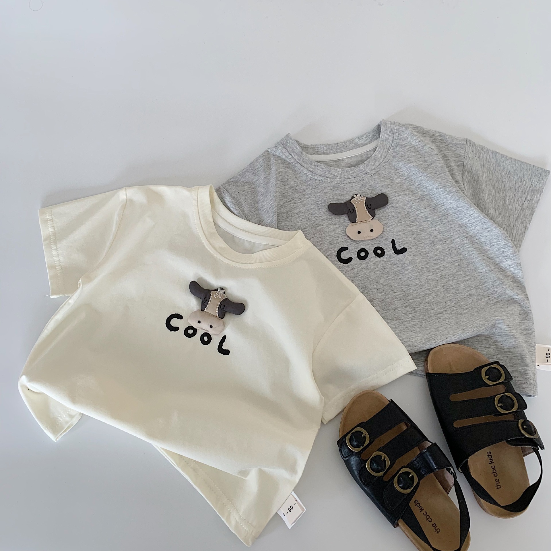 Ddmyshoesvip Boys T Shirt Summer Outfit New Korean Version Children S Cartoon Short Sleeved Top Baby Pullover A Level
