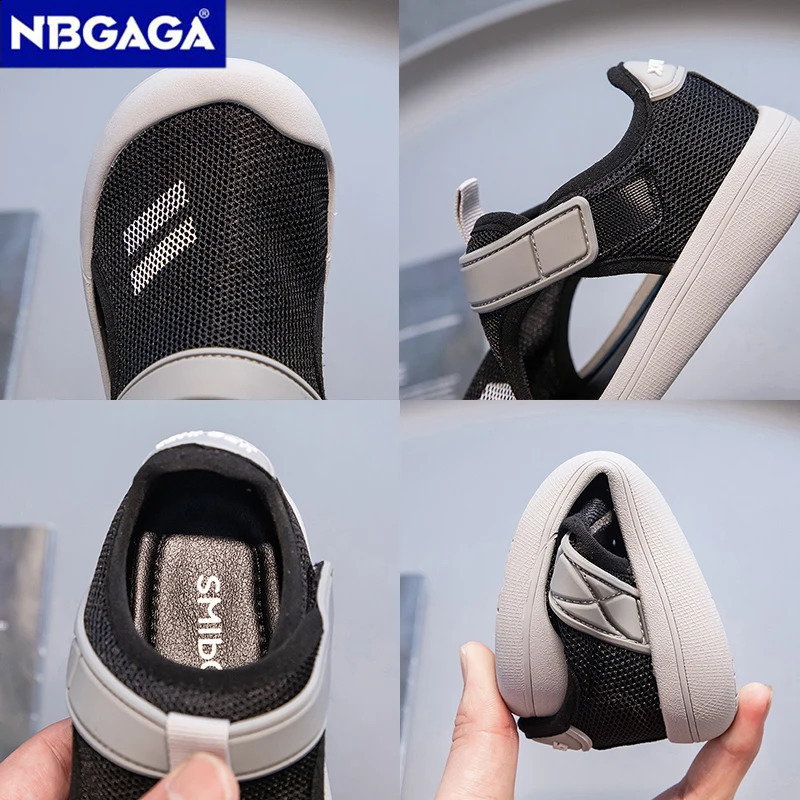 Summer Kids Sandals for Boys Girls Fashion Sport Beach Toddler Shoes Outdoor Children Breathable Casual Sandals Size 23-36 250411