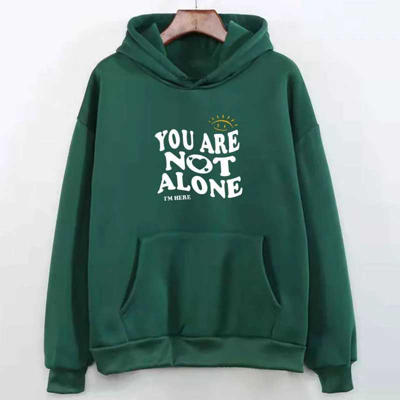 POD customization New Autumn and Winter Men and Women Couple Letter Print Hoodie Sweatshirt European and American Casual casual Style Sports TopT25111