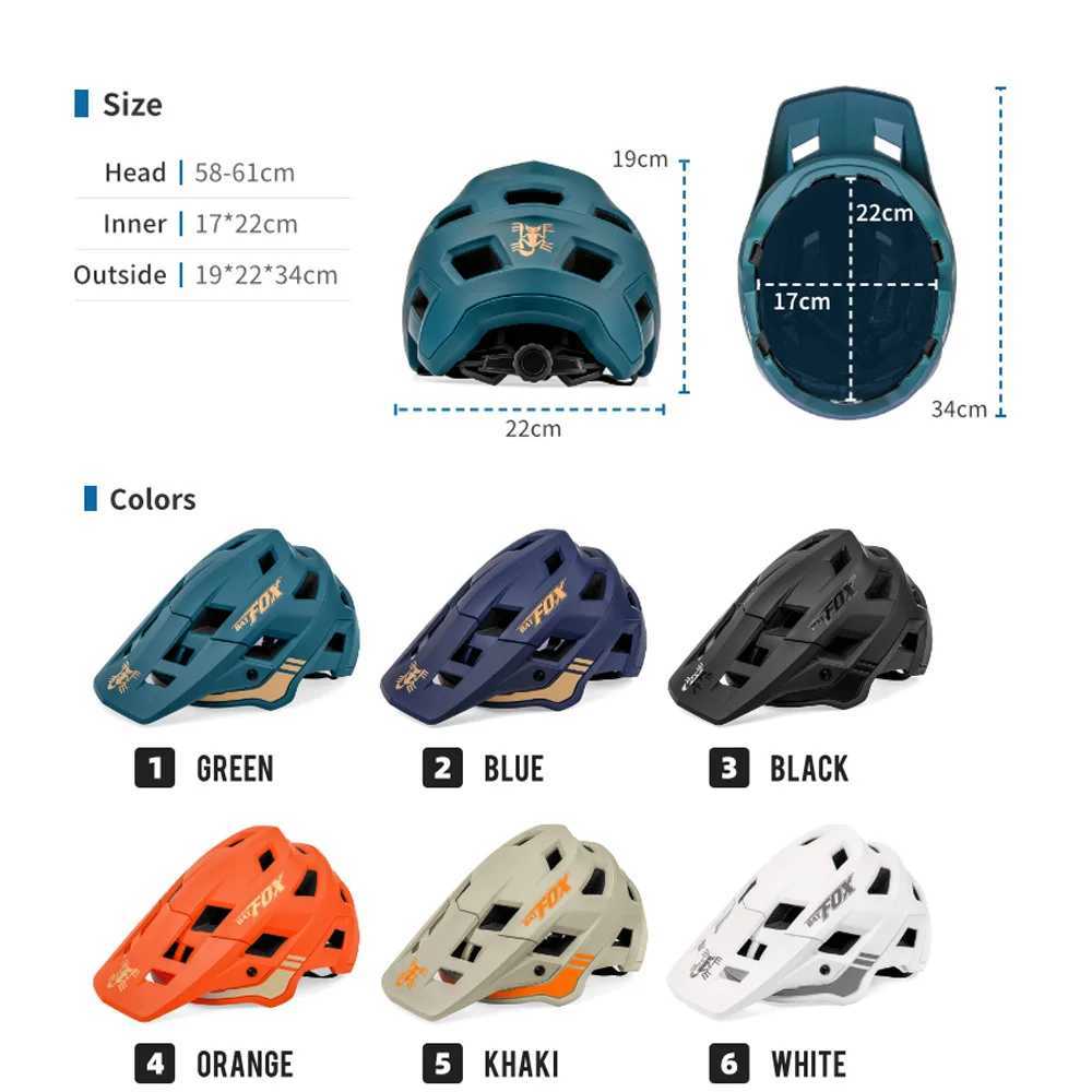 BAT FOX helmet mens bicycle helmet casco para mtb mountain bike racing Speedframe bicycle helmetT250412