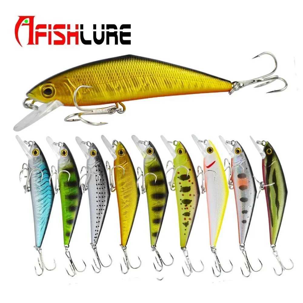 Afishlure D-contact Smith 63mm Minnows Pesca D Contact Fishing Lure Swimbait 66mm Z250411