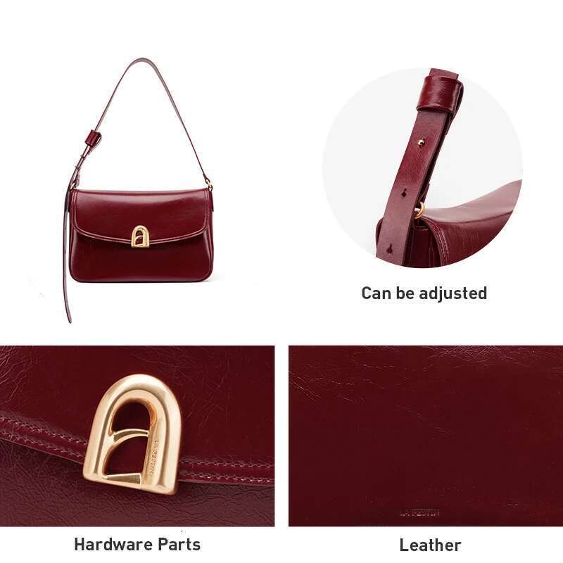 LA FESTIN Original 2024 New Large Capacity Shoulder Crossbody Women's Bag Commuter Underarm Tote Wedding Bag