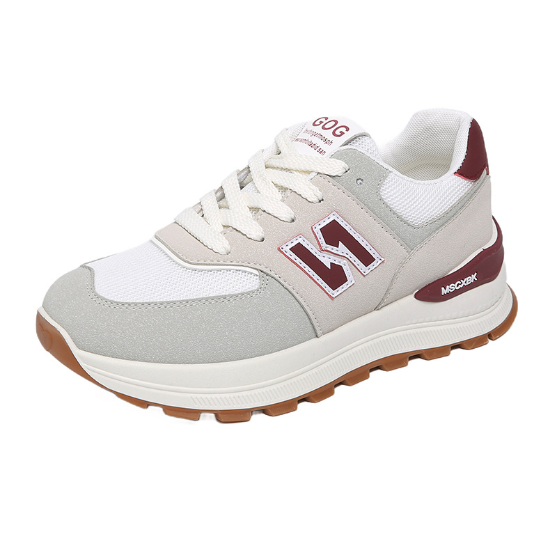 free shipping designer Running Shoes womans Shoes New Breathable Soft-Soled sport Heightened Athleisure white Shoes