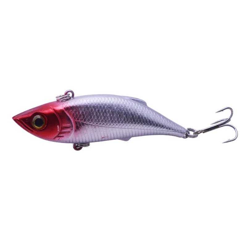 1 Pc Sinking VIB Fishing Lure Isca 9.8g 7.5cm Crankbait Swimbait Artificial Hard Bait with Hook Pesca Bass Winter Fishing Tackle Z250411