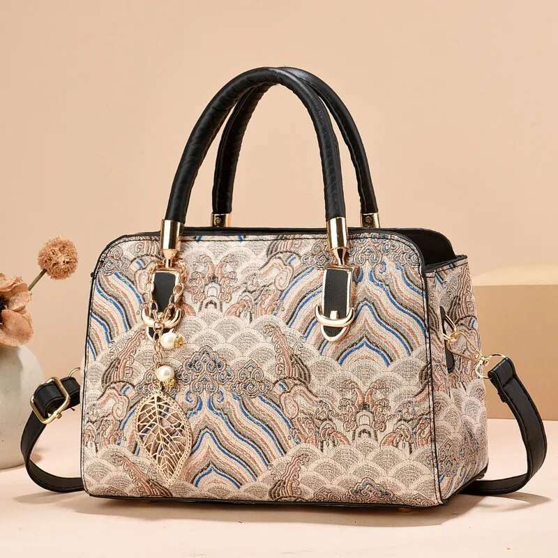 High Quality Leather Handbags Crossbody Shoulder Bags Women Famous Designer Large Capacity Tote Shopping Bag Bolsos Para Mujer