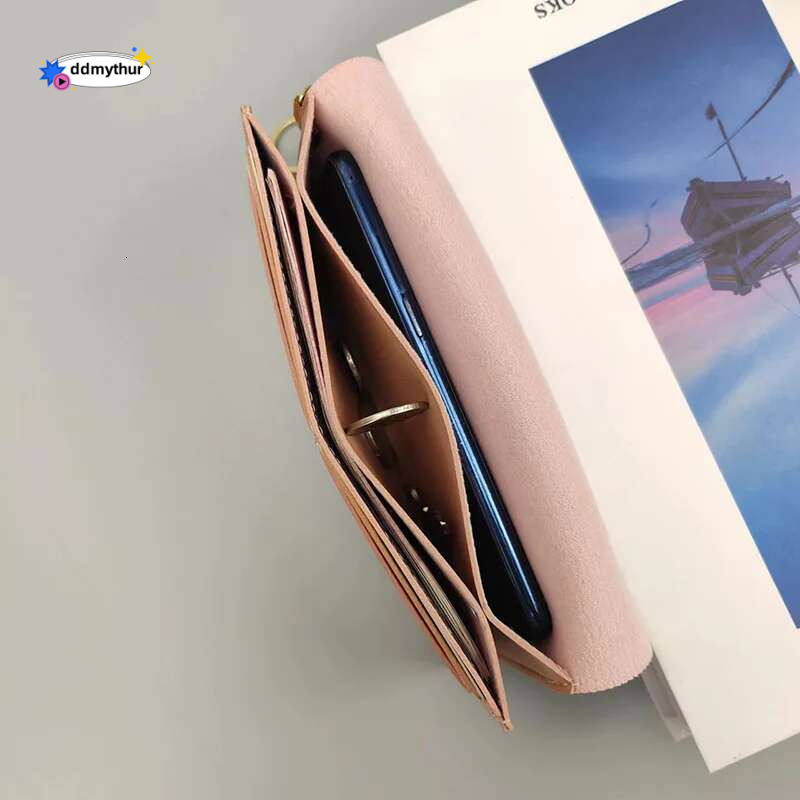 Women Wallet Female Long Purse Trend Slim PU Leather Multi-Card Pocket Credit Card Holder Ladies Hasp Clutch Money Pouch Handbag ddmythur
