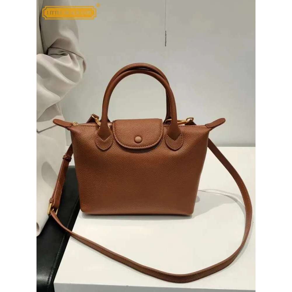 Classic Office Ladies Tote Handbag Cowhide Genuine Leather Women Hobos Bag Casual Single Shoulder Fashion Crossbody Bags