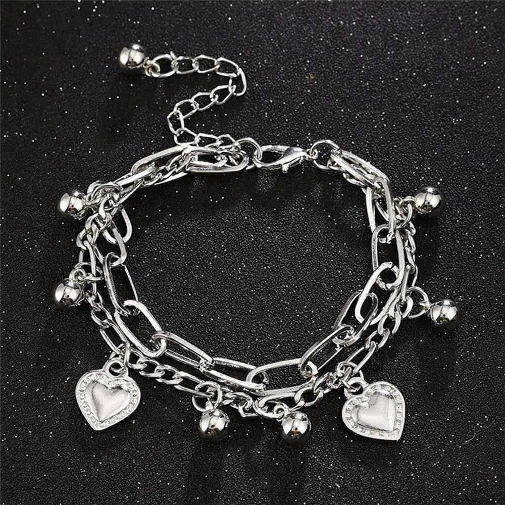 Bohemian Bracelets for Women Fashion Multilayer Beaded Chain Bracelets Set Charm Bracelet Bangles Jewelry PunkC250411