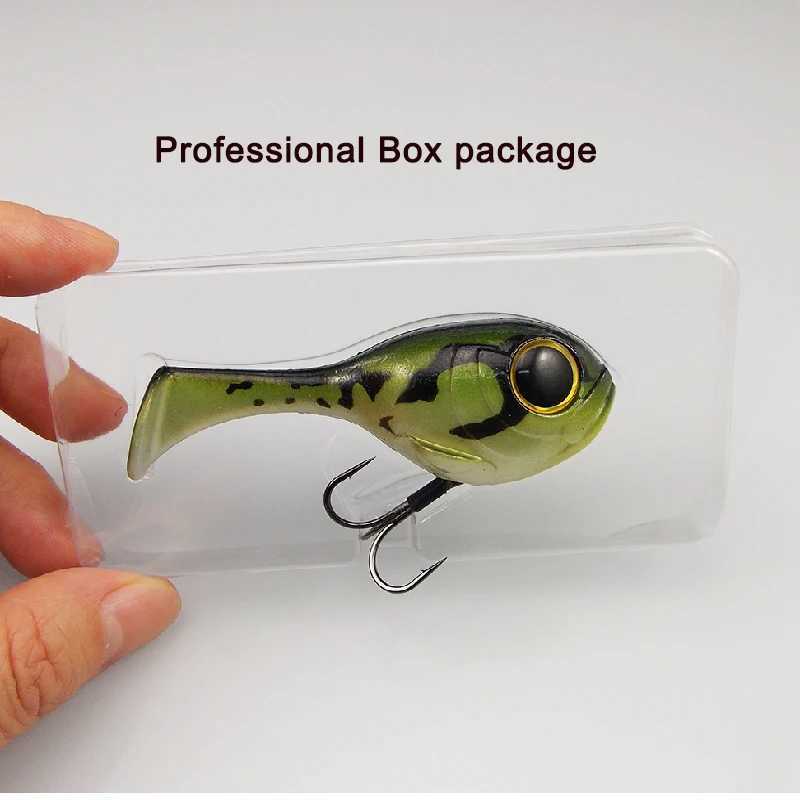 ESFISHING Silicone Soft Bait Balloonfish 82mm24g 1pcs Deraball with Quality Hook Pesca Artificial Fishing Lure Tackle Z250411
