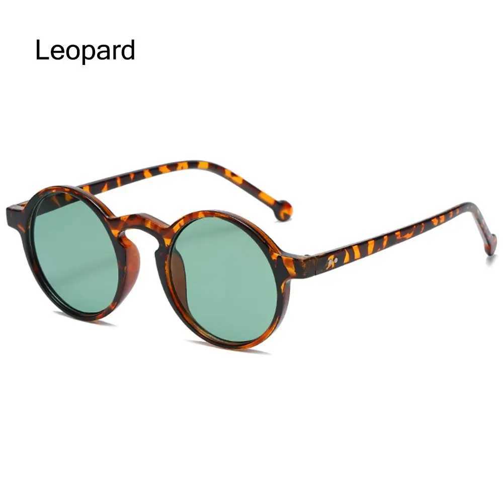 Luxury Round Sunglasses Women Brand Designer Vintage Small Frame Black Sun Glasses Korean Shades Driving Travel Eyewear UV400 Z250411