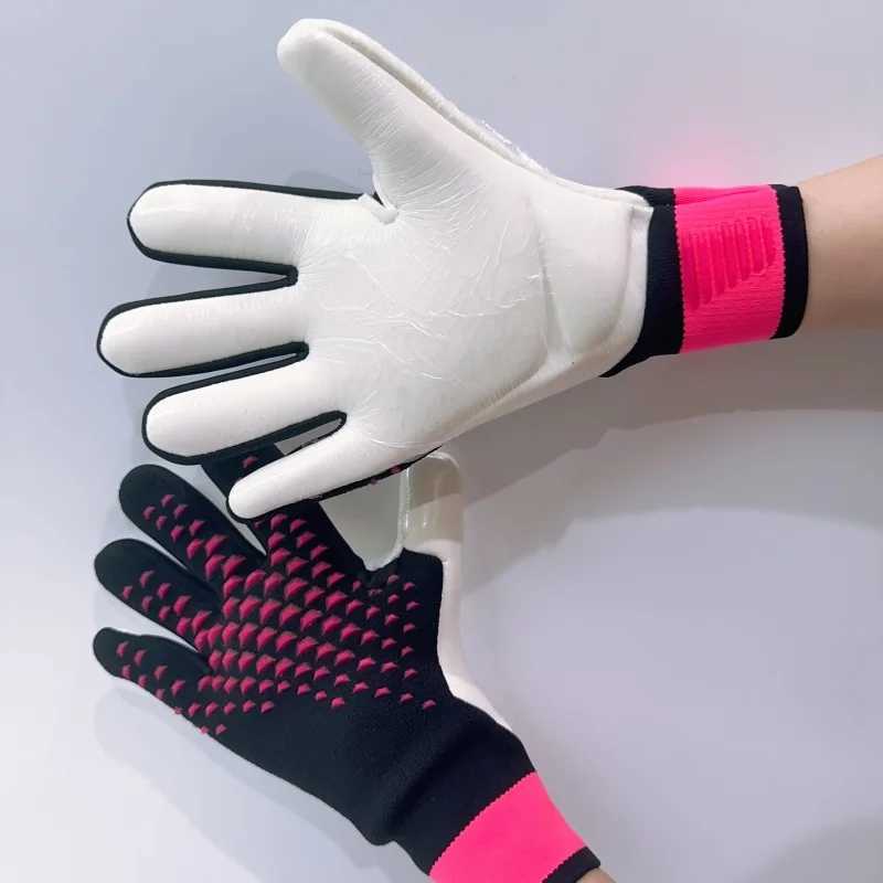 ROXXANA New Football Goalkeeper Gloves Sports Equipment Adult Football Training Childrens Thick Latex Finger ProtectionXJ250412